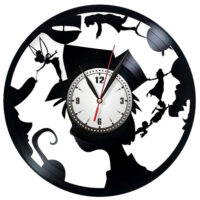 ساعت دیواری مشکی