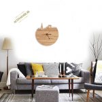 ساعت دیواری طرح برج ایفل