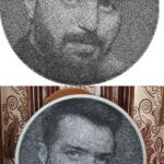 تابلو نخ و میخ سفارشی چهره با سایزبندی 60 و 80 و 100