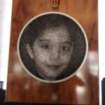 تابلو نخ و میخ سفارشی چهره با سایزبندی 60 و 80 و 100