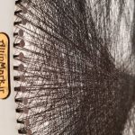 سفارش تابلوی میخ و نخ بافت تصویر چهره شما