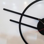 ساعت دیواری طرح مدرن در دو جنس گلس (شیشه نشکن) و MDF