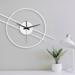 ساعت دیواری طرح مدرن در دو جنس گلس (شیشه نشکن) و MDF