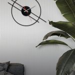 ساعت دیواری طرح مدرن در دو جنس گلس (شیشه نشکن) و MDF