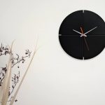 ساعت دیواری مدل بلک فور با رنگ مشکی و طراحی زیبا