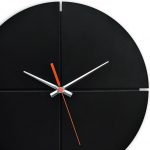 ساعت دیواری مدل بلک فور با رنگ مشکی و طراحی زیبا
