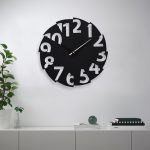 ساعت دیواری طرح جدید و با دو رنگ و در دو جنس مختلف