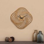 ساعت دیواری مدل blazing star چوبی از جنس MDF و در 3 رنگ