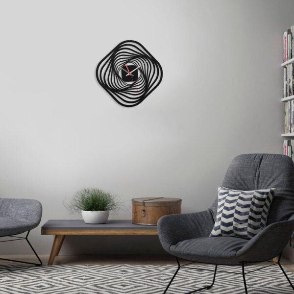 ساعت دیواری مدل blazing star چوبی از جنس MDF و در 3 رنگ