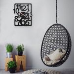 ساعت دیواری مدل cool در دو رنگ و با جنس چوبی MDF