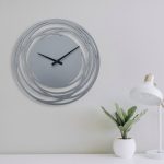 ساعت دیواری مدل اورانوس چوبی از جنس MDF و در 4 رنگ