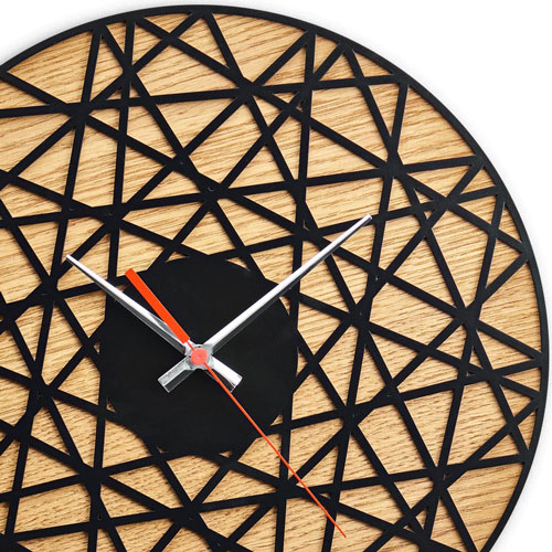 ساعت چوبی مدل جدید