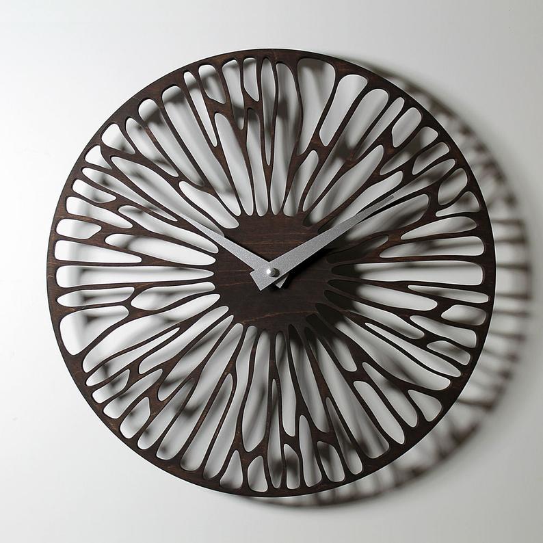 ساعت دیواری طرح لاوا با سبک مدرن و در انواع رنگ