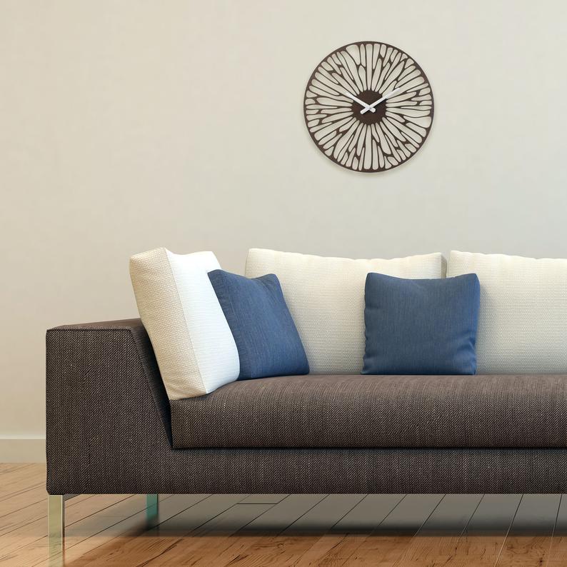 ساعت دیواری طرح لاوا با سبک مدرن و در انواع رنگ