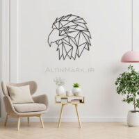 استیکر چوبی عقاب