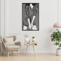 استیکر چوبی دختر جلف