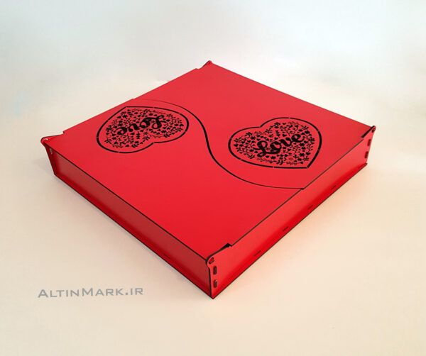 جعبه کادویی ولنتاین با طراحی بسیار زیبا در چند سایز و رنگ مختلف