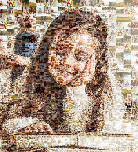 تابلو از گلچین عکس