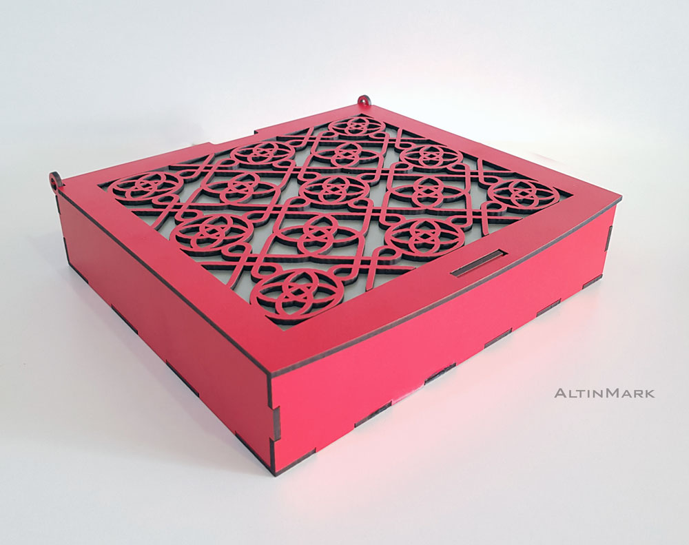 جعبه هدیه قرمز