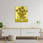 تابلو نقاشی گلهای آفتابگردان اثر ونسان ون گوگ (موزه امستردام هلند)