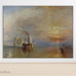 نقاشی تمرر جنگجو اثر جوزف مالورد ویلیام ترنر نقاش بریتانیایی