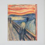 خرید تابلوی جیغ اثر ادوارد مونک 1893 تا 1910