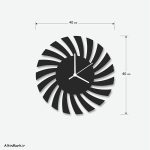 ساعت دیواری Wheel با طراحی جدید و مدرن