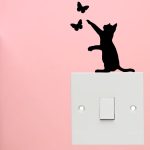 استیکر کلید و پریز گربه سری اول