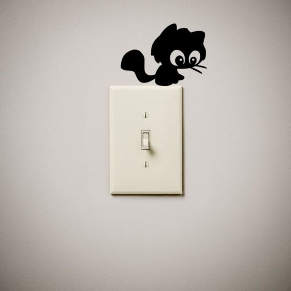 استیکر کلید و پریز گربه سری اول