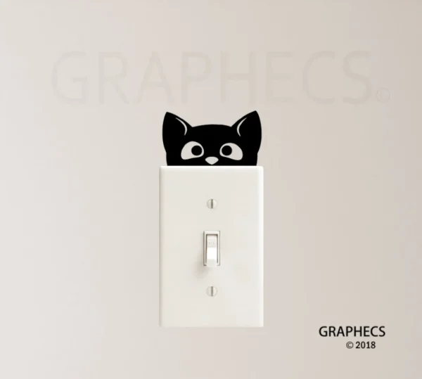 استیکر کلید و پریز گربه سری اول