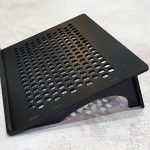 زیر لپ تاپ (پایه نگه دارنده لپ تاپ) جنس چوبی (MDF) با طرح چشم نواز