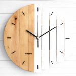 ساعت دیواری مدل Stripes با رنگبندی و سایز مختلف