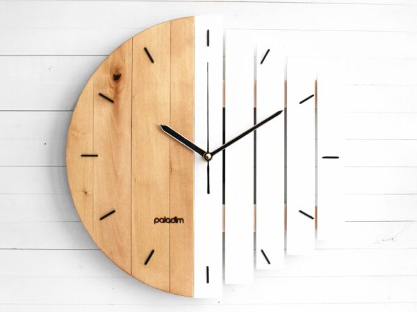 ساعت دیواری مدل Stripes با رنگبندی و سایز مختلف