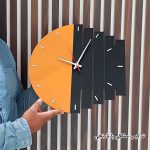 ساعت دیواری مدل Stripes با رنگبندی و سایز مختلف
