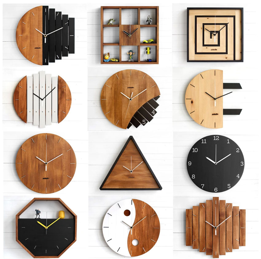 ساعت دیواری مدل linear طرح جدید از سری ساعت های دیواری