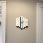 ساعت دیواری مدل linear طرح جدید از سری ساعت های دیواری