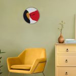 ساعت دیواری سبک مینیمال چوبی مدل Boom با تنوع سایز