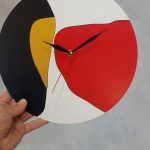 ساعت دیواری سبک مینیمال چوبی مدل Boom با تنوع سایز