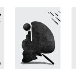 تابلو سه تکه مینیمال در سه نوع چاپ مختلف با انتخاب مشتری