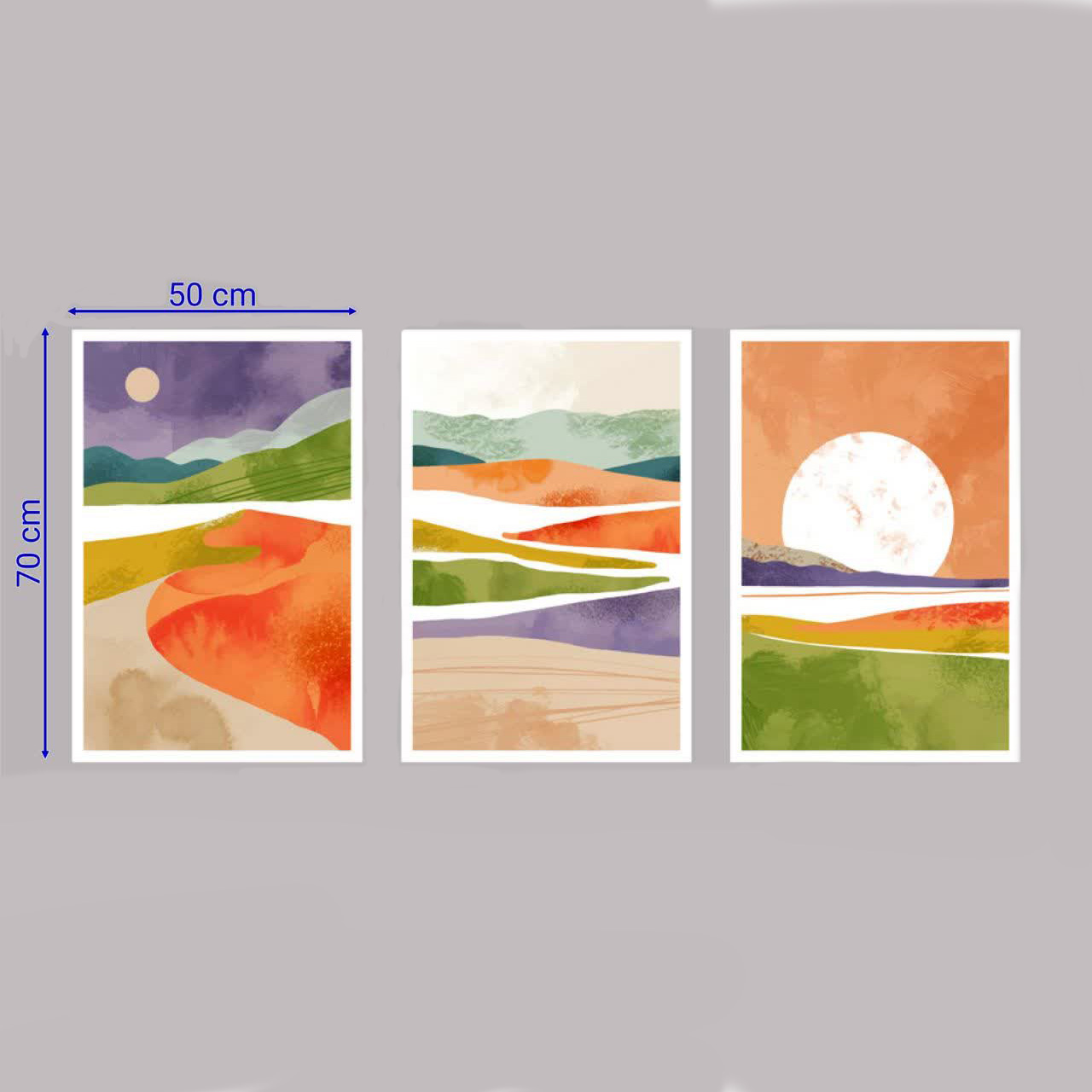 تابلو مینیمال Rainbow با تنوع سایزبندی و بالاترین کیفیت چاپ