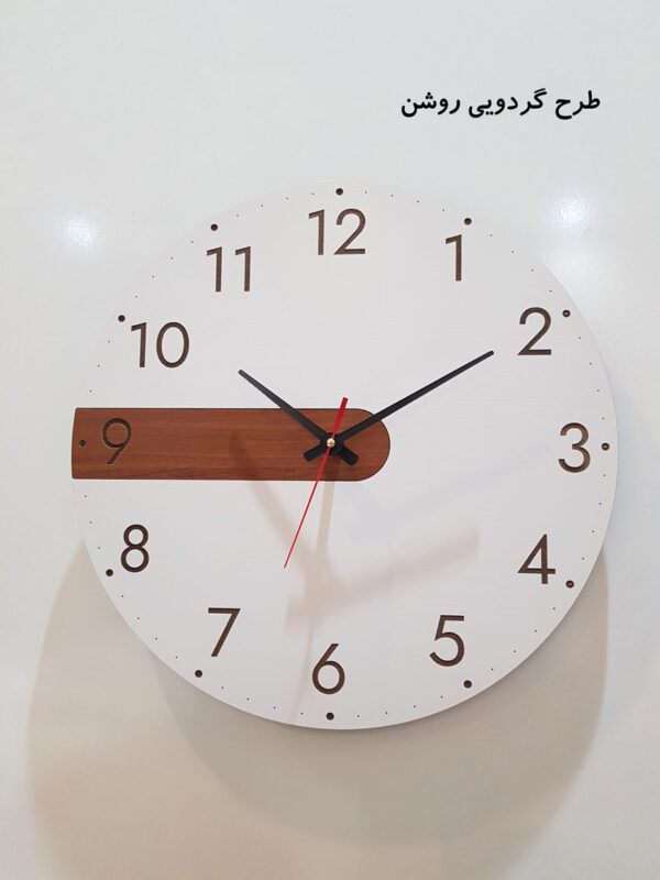 ساعت دیواری چوبی مدل Time Ticks