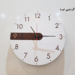 ساعت دیواری چوبی مدل Time Ticks