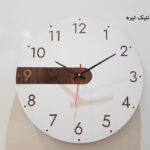 ساعت دیواری چوبی مدل Time Ticks