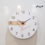 ساعت دیواری چوبی مدل Time Ticks