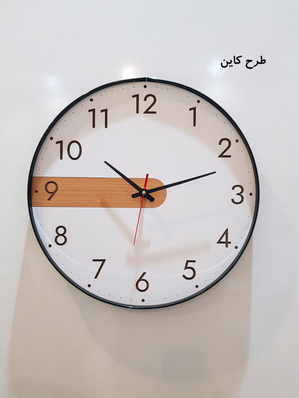 ساعت دیواری چوبی مدل Time Ticks
