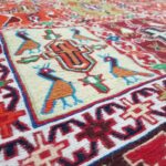 خرید ورنی دستبافت عشایر قره داغ اندازه 2 متر در 1.30