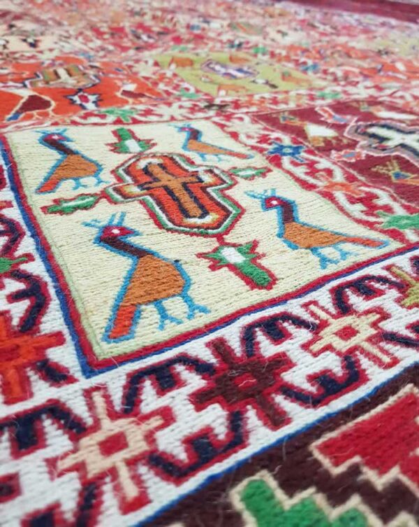 خرید ورنی دستبافت عشایر قره داغ اندازه 2 متر در 1.30