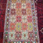 خرید ورنی دستبافت عشایر قره داغ اندازه 2 متر در 1.30