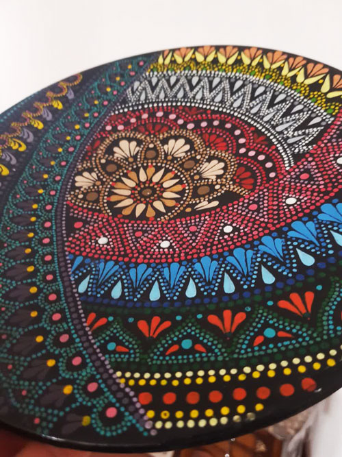 دیوار کوب بشقاب