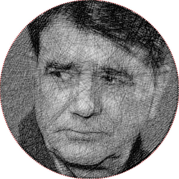 تابلو نخ و میخ چهره تصویر استاد شجریان